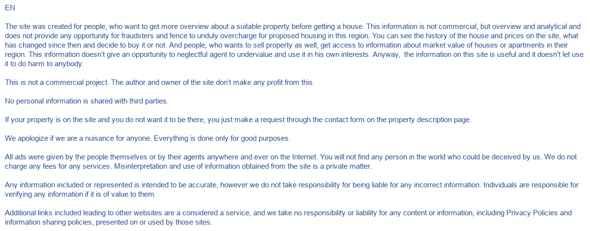 Disclaimer